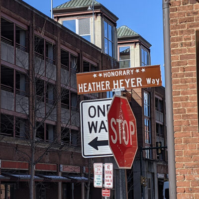 Photo of Heather Heyer Way