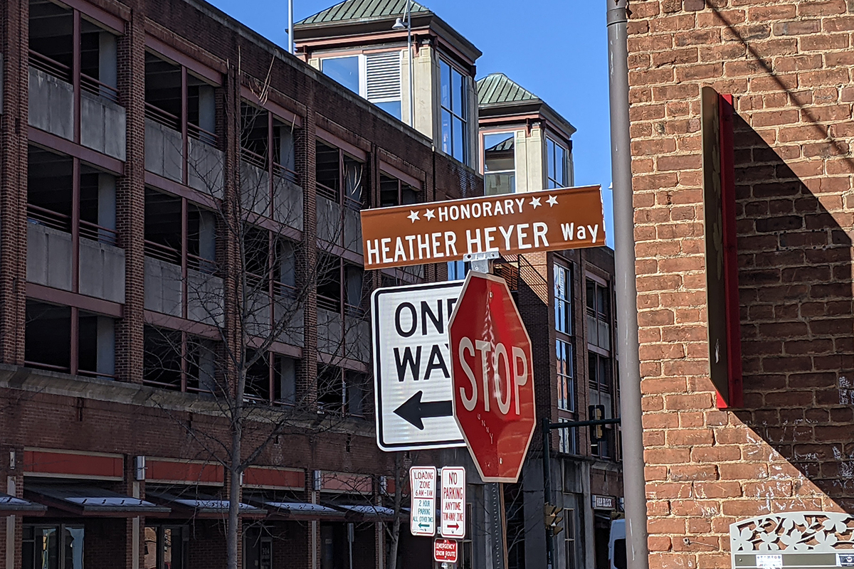 Photo of Heather Heyer Way