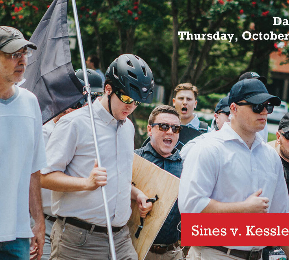 Sines v. Kessler, day four