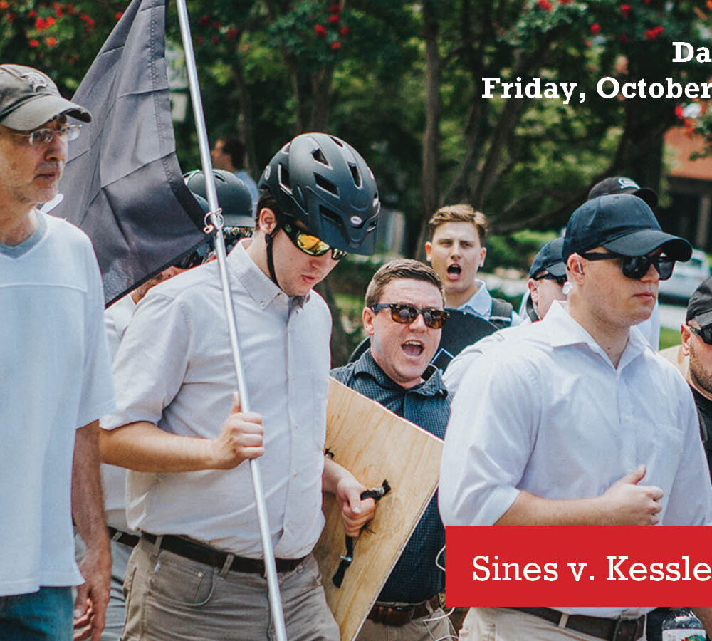 Sines v. Kessler, day five