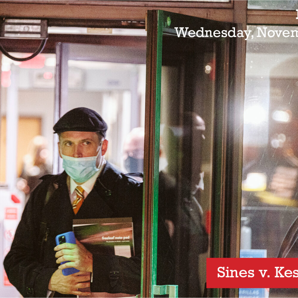 Sines v. Kessler, day eight