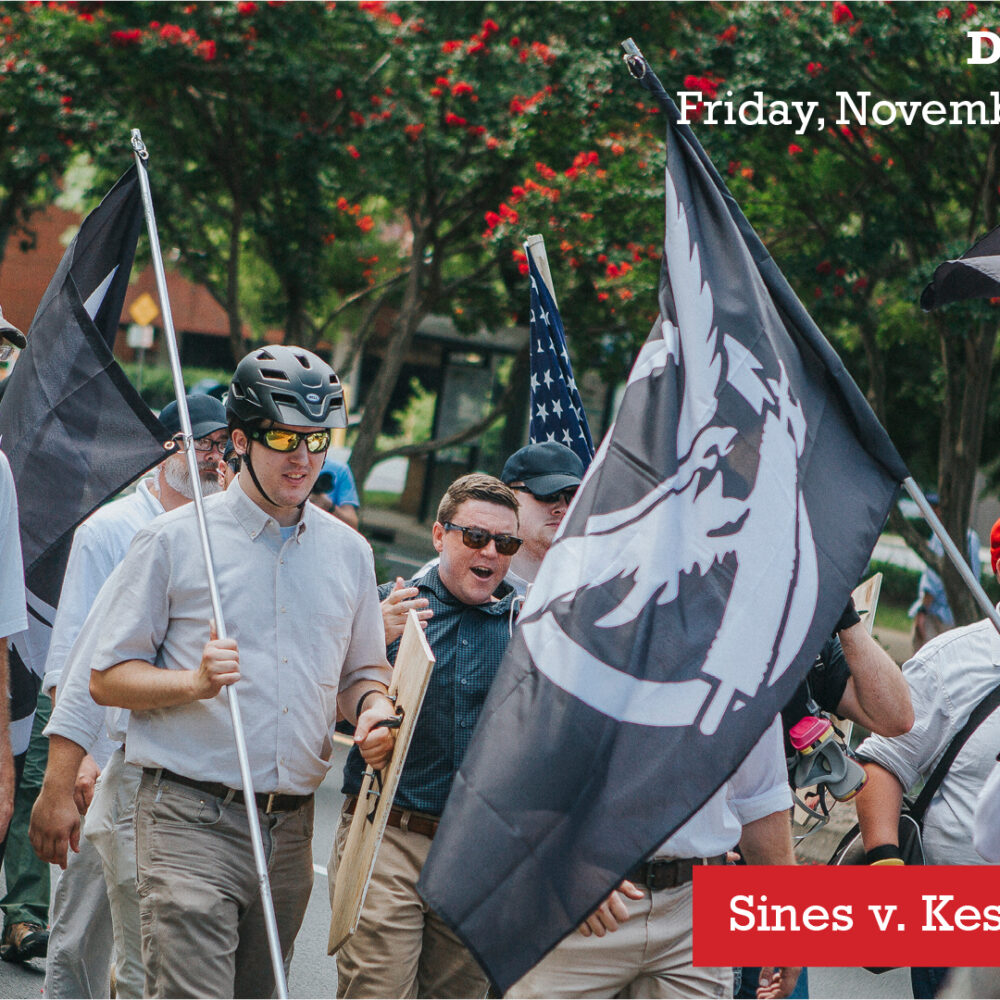 Sines v. Kessler, day 15