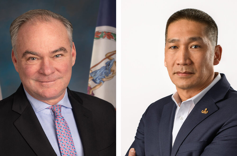 Tim Kaine and Hung Cao talk policy and priorities
