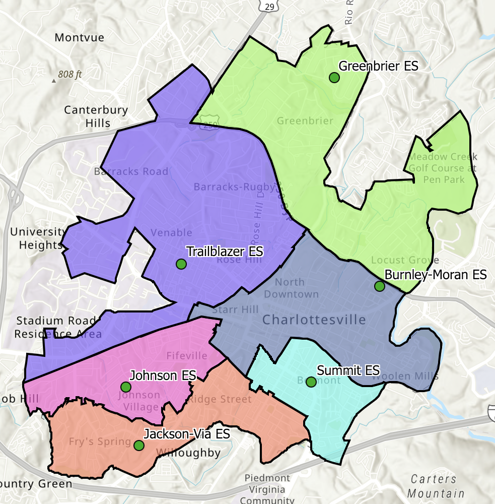 Charlottesville City School Board approves rezoning