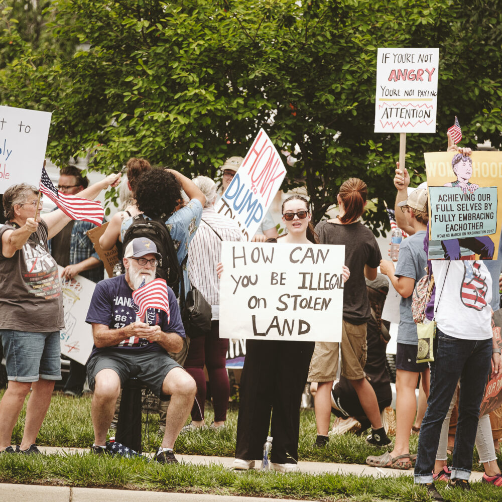 How—and why—Indivisible Charlottesville is demonstrating for democracy