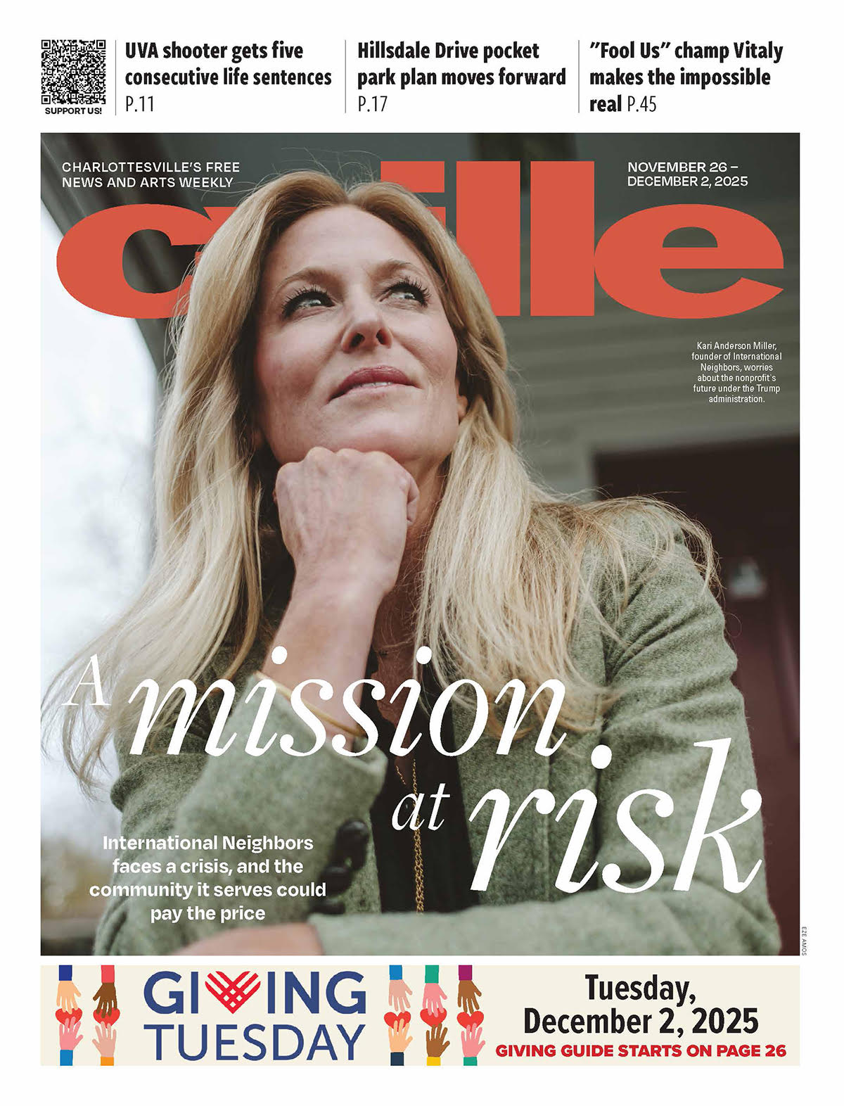 The cover of THIS WEEK'S ISSUE