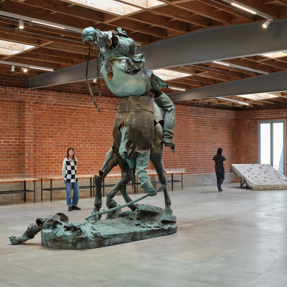 Confederate statues from Charlottesville get a contemporary twist in L.A.