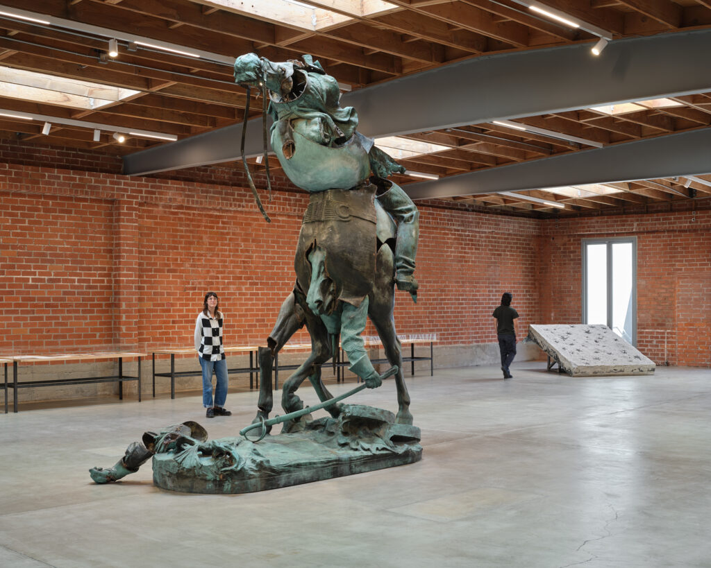 Confederate statues from Charlottesville get a contemporary twist