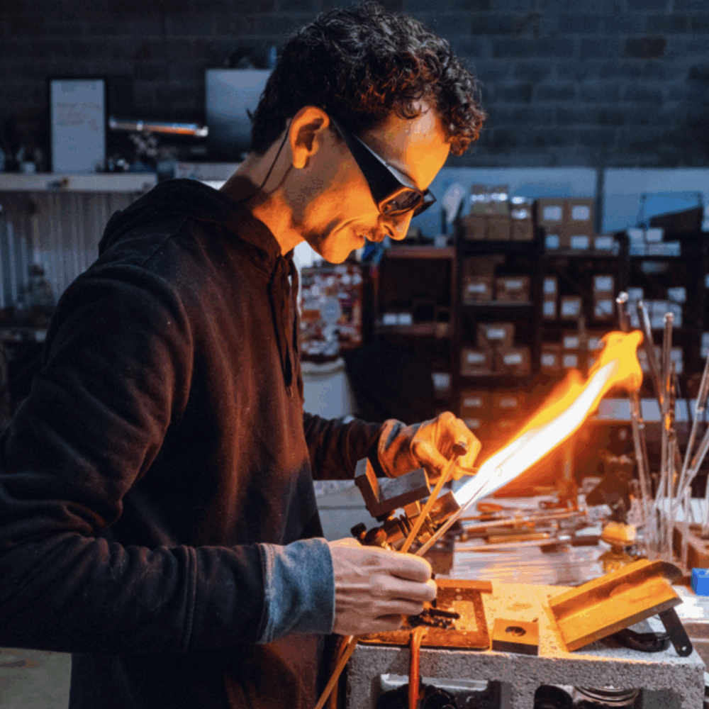 Tried it in C’ville: Glass-blowing at Studio 1050°