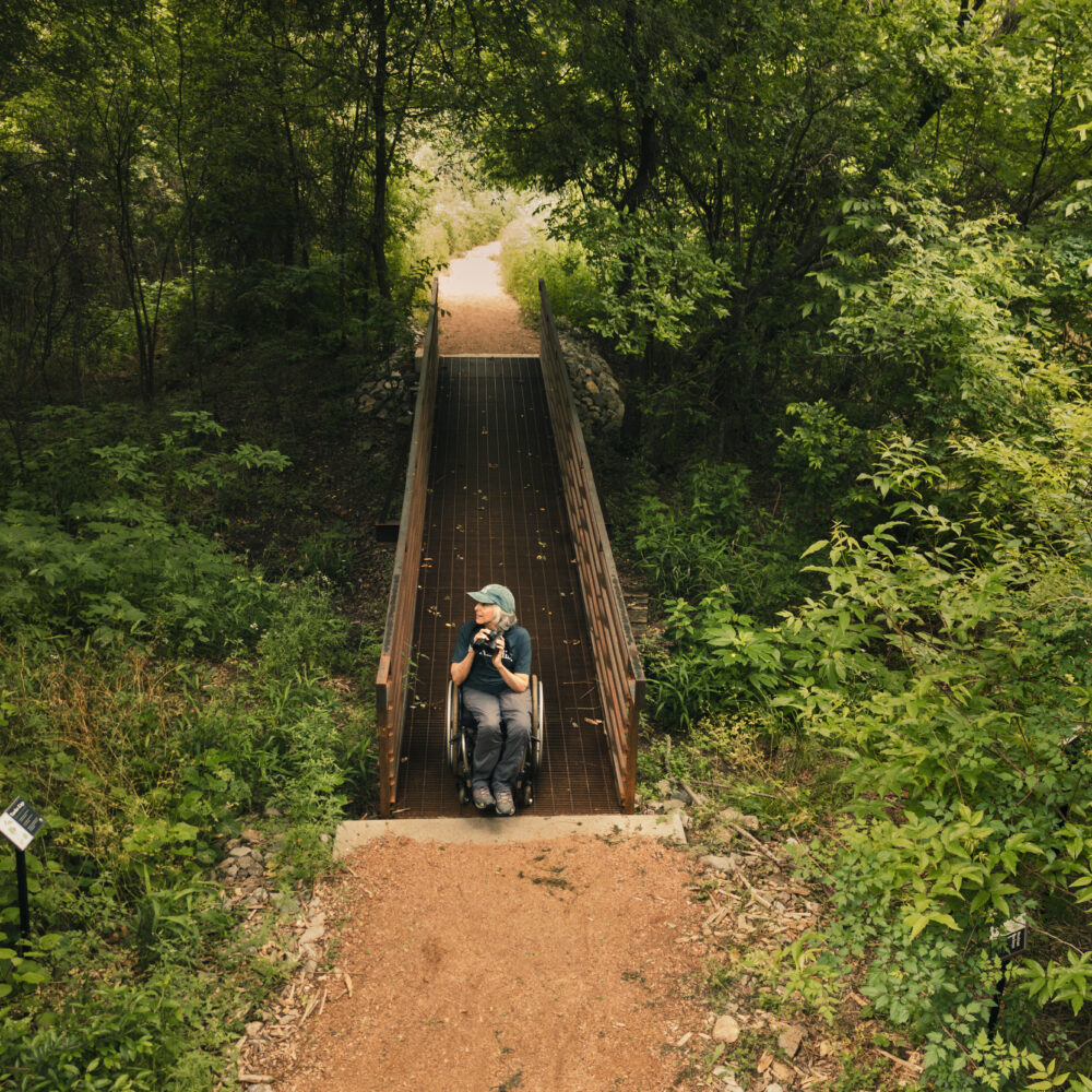 Local volunteers work to make the outdoors accessible to everyone
