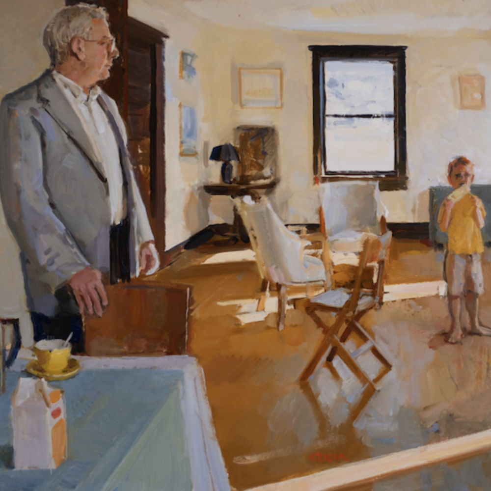 Painter Philip Geiger leaves a legacy of intensity and art history