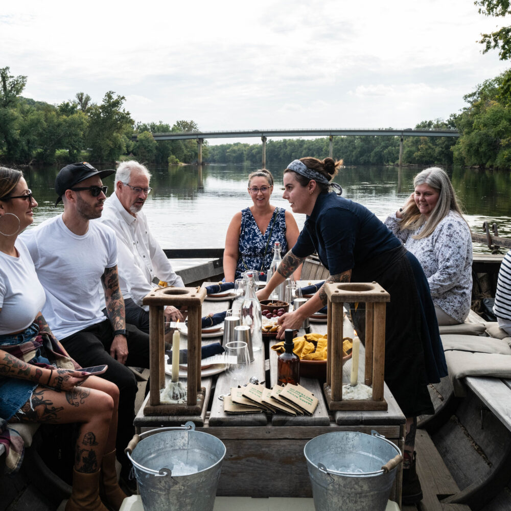 Tried It in C’ville: James River Batteau Co.’s Farm to Batteau dinner