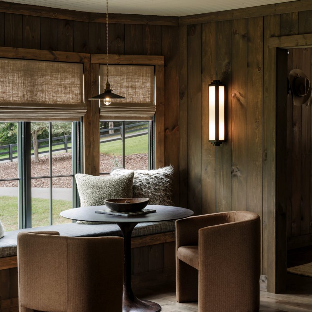 Couple makes a mountain house their Western-themed retreat